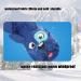 Waterproof Kids Winter Mittens - Blue Dog Print, Size L (Age 7-9) | Fleece Lined Thermal Gloves for Skiing, Snowboarding, Cycling | Ages 1-9 Boys Girls - Buy Online on SooperMarket.com