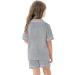 SWOMOG Unisex Kids Modal Pyjamas Set | Button-Down Short Sleeve PJs | 6-7 Years | Gray - Buy Online on SooperMarket.com