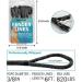 Sailortenx 3/8 x 6FT Boat Fender Lines 4 Pack - Double Braided Nylon Fender Rope with Eyelet Mooring, Black (4PK) - Buy Online on SooperMarket.com