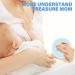 Bamboo Fiber Nursing Pads - 10 Piece Set with Laundry & Travel Bags | Washable Leak Proof Breastfeeding Essentials for Moms (Sky Blue - Buy Online on SooperMarket.com