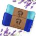 MONAHITO Eye Pillow Lavender for Relaxation Weighted Eye Pillow for Yoga Spa Meditation Moist Heat & Cold Eye Compress Eye Mask - Relaxation Gifts for Women/Men - Pack of 2 Blue