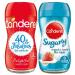 Sweetener Bundle with Canderel Original Low Calorie Sweetener Powder 75g and Sugarly Granulated Zero Calorie Sweetener 275g (2 Pack)