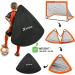 Kids Soccer Goals Set - 4'x3' Pop Up Toddler Goal with Ball, Ladder, and Cones | Portable Nets for Backyard Youth Sports Games - Buy Online on SooperMarket.com