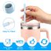 XANGNIER 6 Pack Multicolor Silicone Replacement Straws for Stanley Cups - Reusable Long Straws with Cleaning Brush | Compatible with Stanley Quencher Adventure, Water Jug & Cup Accessories - Buy Online on SooperMarket.com