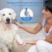 ChezMax Dog Deshedding Brush | Undercoat Rake & Dematting Comb for Dogs | Double Sided Shedding & Grooming Tool | Blue - Buy Online on SooperMarket.com