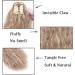 24" Corn Wave Ponytail Extension Claw Clip on Ponytails Wavy Curly Hair Extensions Jaw Pony Tail Hairpiece Light ash Brown mix Bleach Blond 24inch (Pack of 1) Yaki-Light ash Brown mix Bleach Blond - Buy Online on SooperMarket.com