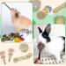 Fipases Rabbit Cake Stuff - 16 Natural Timothy Hay Kieletzeiten for Dental Health | Ideal for Rabbits Guinea Pigs Hamsters & Holland Lops - Buy Online on SooperMarket.com