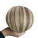 Youngsee 40 cm Clip In Extensions - Real Remy Hair Light Brown & Blonde 120g (7 Pieces) - Buy Online on SooperMarket.com