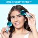 Buy Nykaa Naturals Facial Ice Globes for Puffiness & Wrinkles - Tighten Skin & Reduce Dark Spots - International Shipping Available - Buy Online on SooperMarket.com