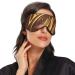 Haskirky Light Blocking Eye Mask Breathable and Adjustable Adult Men and Women Travel on Business Trips Yoga Meditation Light Smooth Comfortable Eye Mask Office Deep Sleep Goodies Golden Dragon Eye - Buy Online on SooperMarket.com
