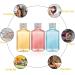 60 Pack 2 oz Clear PET Travel Bottles with Flip Top Caps - Portable Refillable Containers for Hand Sanitizer, Shampoo, Lotion - Travel Size Toiletry Bottles - Buy Online on SooperMarket.com