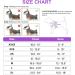 Joyal Dog Harness - Reflective Soft Padded Air-Mesh for Small Dogs & Cats XXS (31-34cm) - Purple - Buy Online on SooperMarket.com