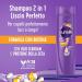 Sunsilk Liscio Perfetto 2-in-1 Shampoo & Conditioner with Argan Oil Silk Proteins & Biotin for Smooth Healthy Hair - 250ml - Buy Online on SooperMarket.com