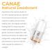 Underarm Skin Renewal Roll On - Natural Orange Peel Deodorant for Sensitive Skin - Aluminum Free - Women and Men - by CANAE - Buy Online on SooperMarket.com