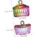 FRCOLOR 10 Pcs colorful crystal cup acrylic nail brush Rainbow Glass Crystal Acrylic dappen dishes monomer glass cups with lid dappen dish for acrylic nails glassware Nail supplies liquid - Buy Online on SooperMarket.com