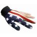 3 Finger Billiards Gloves Pool Cue Gloves Elastic Show Shooters Carom Pool Snooker Playerss Gloves Durable Breathable Anti-Skid Game Gloves with Adjustable Wrist Strap for Women Men Left Hand Left-flag