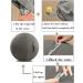 Gray LuiYninhuoJin Exercise Ball Chair Cover - 75CM | Yoga & Stability Ball for Pregnancy, Labor, Pilates | Office, Dorm & Home Use (Ball Not Included) - Buy Online on SooperMarket.com