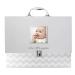 Pearhead Baby Document Organizer, Briefcase File Keeper to Store Baby's Records, Makes Great Gift for New Parents or Addition to Baby Shower Registry, Gray Chevron, 1 Count (Pack of 1) Baby File Keeper