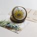 ROSEWARD Hand Painted Sunflower Compact Mirror - 1X/2X Magnifying Copper Round Handheld Makeup Mirror for Women - Unique Travel Gift - Buy Online on SooperMarket.com