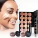 FantasyDay Multifunctional Makeup Gift Set - Complete Cosmetics Kit for Face Eyes & Lips | Eyeshadow Palette Lipstick Rouge Mascara & Brushes - Buy Online on SooperMarket.com