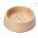 Niteangel Wooden Hamster Feeding Bowl - Small Animal Food Dish for Dwarf Syrian Hamsters Gerbils Mice Degus or Other Similar-Sized Small Pets (Hammy Pattern for Dwarf) Beige Hammy Pattern For Dwarf - Buy Online on SooperMarket.com