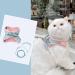 Fueegue Cat Harness with Leash Escape Proof Adjustable Soft for Cats and Dogs Puppy Harness Pink XXXL