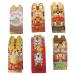 TEHAUX 36pcs 2022 Year of The Tiger Red Packet Lucky Money Red Envelope Spring Festival Money Envelopes Traditional Hong Bao Portable Red Paper 3D Chinese Zodiac Red Envelope Bag