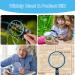 Premium 10X Magnifying Glass Large Magnifying Glass for Kids Seniors Magnifying Glasses for Close Work Loupe Magnifier for Reading 3 Inch Magnifying Lens Rubber Handle with Hole Design - Buy Online on SooperMarket.com