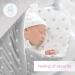 Baby Swaddle Wrap Blanket - Newborn Cotton Swaddling Sleeping Bag 0-3 Months | Big Stars Design - Buy Online on SooperMarket.com