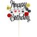 Arthsdite 1Pc Casino Cake Topper Poker Game Chips Player Happy Birthday Cake Pick Decorations for Las Vegas Casino Night Theme Birthday Party Supplies - Buy Online on SooperMarket.com