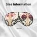Love Paris Tower Coffee Wine Perfume Bicycle Heart Soft Sleep Eye Mask Female Breathable Eye Patch Perfect for Travel and Relaxation - Buy Online on SooperMarket.com