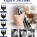 KEMEI Hair Clippers for Men Adjustable Blade Cordless Clipper Professional Barber Clippers Electric Clippers for Hair Cutting USB Rechargeable Wireless Haircut Clippers km-v310 - Buy Online on SooperMarket.com