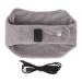 Neck heating pillows soft neck warmer golden nerz-fleece timing USB charging relief from stiffness in the neck portable heated neck wrap for at home