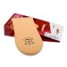 1 x Heel Raise Heel Lift Elevator Heel Pad Orthotic Wedge Many Widths and Heights Leather Cover Kaps Topmed Plus Supplied to NHS 1 Piece (Height 5 mm / 0.2 inch - Size M)