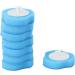 Disposable Toilet Brush Refills 16pcs Sponge Head Easily Clean Every Corner of Bathroom Water Soluble One Time Use Widely Use - Buy Online on SooperMarket.com