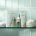 Biossance Smooth Start Body Travel Set: Squalane + Enzyme Sugar Scrub, Caffeine Toning Cream, & 100% Squalane Oil for Exfoliation and Hydration - Buy Online on SooperMarket.com