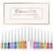 FREEORR 16 Colors Glitter Eyeliner  Liquid Eye Liner Metallic Shimmer Eyeshadow  Glitter Eyeliner Collection Waterproof High Pigmented Sparkling Silver Colored Eyeliner Kit for Party Festival Makeup A-16pcs