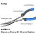Booms Fishing F05 Long Nose Pliers - 11 Stainless Steel, PTFE Plated Hook Remover - Buy Online on SooperMarket.com