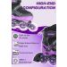 Adjustable Kids Inline Skates | Purple&Black Roller Blades | Light-Up Wheels | Beginner Outdoor & Indoor Skates for Boys & Girls | Medium-Big Kid Size - Buy Online on SooperMarket.com