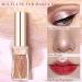 Aaiffey Liquid Glitter Eyeshadow - White Shimmer Makeup for European & American Style - Buy Online on SooperMarket.com