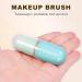 Retractable Kabuki Brush Travel Makeup Brush Cute Capsule-shape Blush Brush Foundation Brush Suitable for Liquid Foundation Pressed Powder Contour Cream Blue - Buy Online on SooperMarket.com