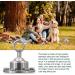 FOVERN1 360 Swivel Dog Tie Out Stake | Heavy Duty Rust Proof Dog Anchor | Cat Tether Holds 1000Lbs | Yard Camping Outdoor | Silver - Buy Online on SooperMarket.com