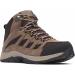 Columbia Men's Crestwood Mid Waterproof Hiking Shoe 9.5 - Cordovan/Squash - Buy Online on SooperMarket.com