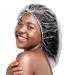 10Pcs Disposable Large Shower Cap for Long Braids Women XL Oversized Disposable Plastic Shower Cap for Long Dreadlocks Processing Cap for Locs Big Plastic Shower Cap for Black Women Hair Treatment 10 Count