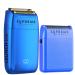 Supreme Trimmer Crunch Lite & Solo Foil Shaver Kit | Pro Barber Electric Foil Razer STF600 & STF101 Set | Blue