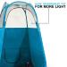 Buy Spray Tan Tent (Blue) - Professional Pop-Up Booth for Airbrush & Sunless Tanning | Folds in 30 Seconds No Logo Extra Spacious - Buy Online on SooperMarket.com