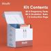 Wondfo 50 Ovulation and 20 Pregnancy Test Strips Kit - Highly Sensitive and Fast at Home Self-Checking Fertility Predictor Kit Pack of 70 50lh+20hcg - Buy Online on SooperMarket.com
