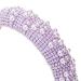 Padded Pearl Headbands 2 Pack - Lavender & Off White Crystal Headbands for Women - Buy Online on SooperMarket.com