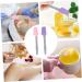 Fomiyes 4-Pack Silicone Wax Spatulas - Non-Stick Hair Removal Tool for Easy Waxing & Scraping - Buy Online on SooperMarket.com