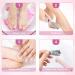 Electric Foot File Electric Foot Callus Remover USB Rechargeable Waterproof Hard Skin Remover Foot with 2 Rollers 2 Speed LED Light Professional Pedicure Tool for feet Cracked Heels - Buy Online on SooperMarket.com